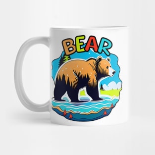 Animal Alphabet - B for Bear Mug